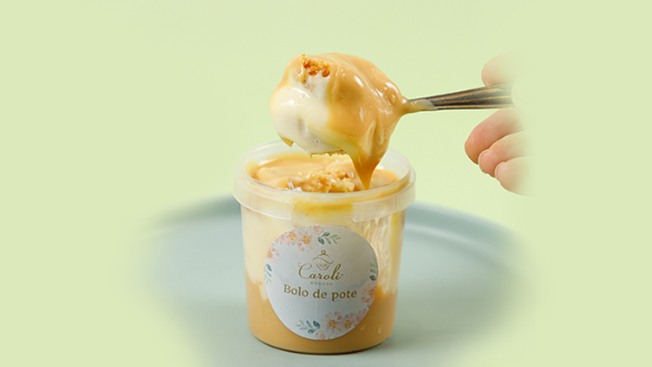 Bolo de pote Bem Casado