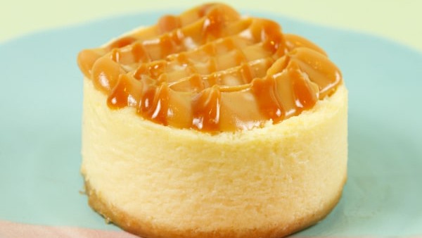 Cheesecake  de Doce de Leite e Caramelo Salgado