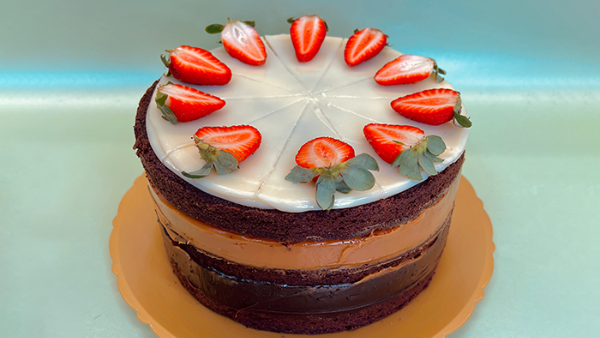 Fatia Bolo Brownie