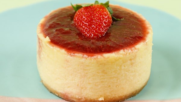 Cheesecake Geléia Artesanal de Morango